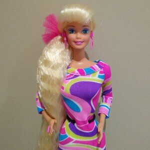 Mint 2017 25th Anniversary Totally Hair Barbie Reproduction Doll